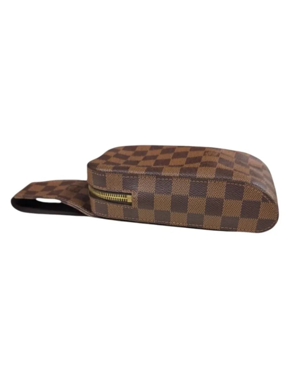 Louis Vuitton Damier Geronimos Belt Bag Canvas Brown